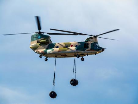 CH-47J 入間航空祭,2025,入間基地の写真素材