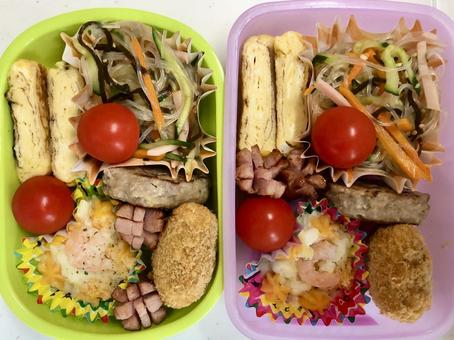 お弁当 お弁当 お弁当,弁当,彩りの写真素材