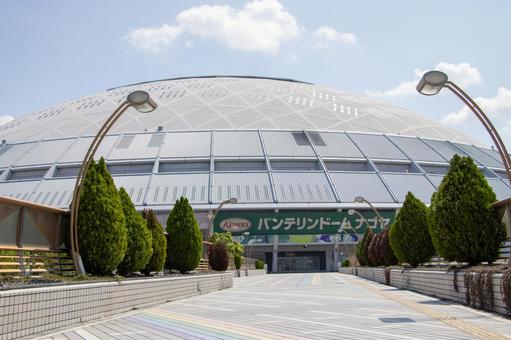 バンテリンドーム ナゴヤ バンテリンドームナゴヤ,バンテリンドーム,ナゴヤドームの写真素材