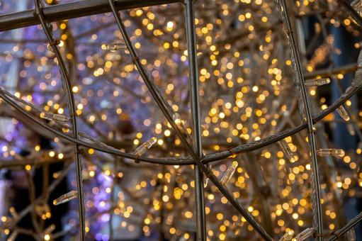クリスマスのイルミネーション クリスマスのイルミネーション イルミネーション,ライトアップ,クリスマスの写真素材