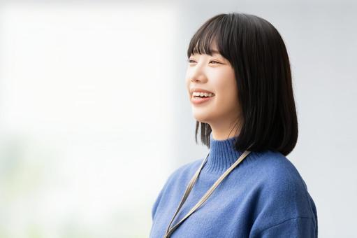 笑顔の女性・ビジネスウーマン 笑顔の女性・ビジネスウーマン 女性,笑顔,微笑むの写真素材
