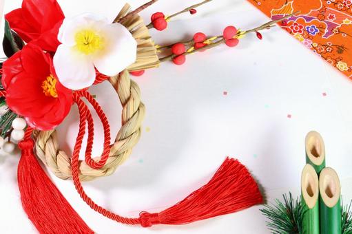 お正月・年賀状の画像　２ 年賀状,正月,年賀はがきの写真素材