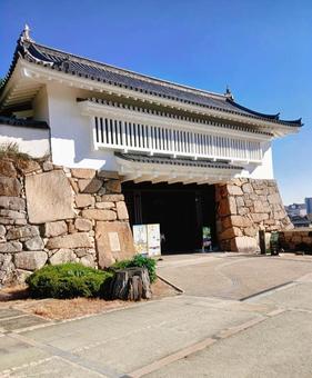 城門 風景,砦,景色の写真素材