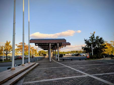 アクアドーム駐車場の写真