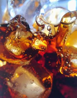 コーラのアップの写真