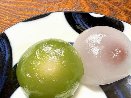 水まんじゅう 04 水まんじゅう 04 水饅頭,水まんじゅう,冷菓子の写真素材