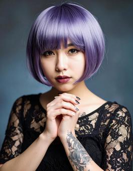 地雷系女子・憂鬱なむらさきさんの祈り 地雷系女子・憂鬱なむらさきさんの祈りの写真