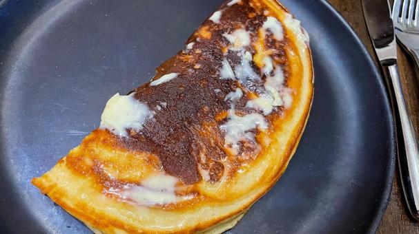 手作りホットケーキ ホットケーキ,パンケーキ,手作りの写真素材