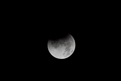 月 月食 天体現象 月 月食 天体現象の写真