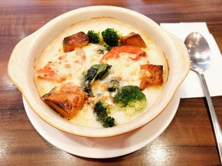 野菜ドリア 野菜ドリア,ドリア,野菜のドリアの写真素材