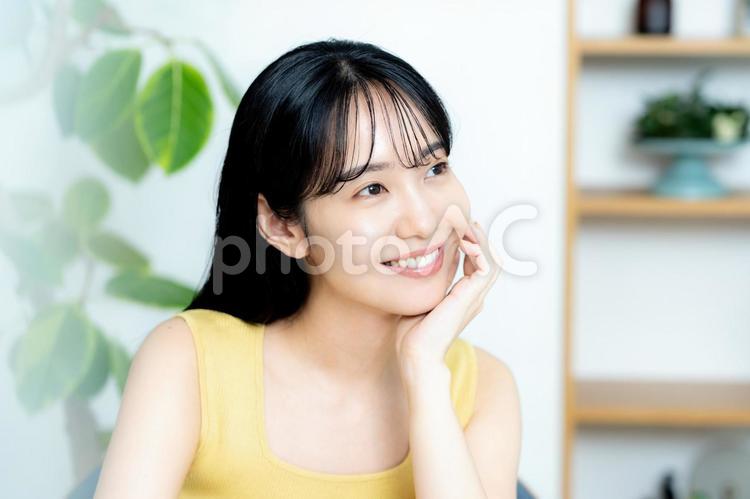 若い女性の美容イメージ 美容,ビューティー,女性の写真素材