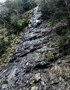ロッククライミングな滝 ロッククライミングな滝の写真