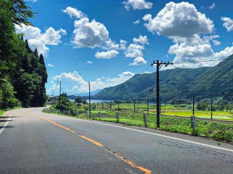 夏のドライブ 夏のドライブの写真