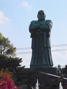 西郷隆盛像 西郷隆盛,銅像,像の写真素材