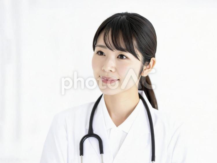 若い女医の先生　AI生成画像  女医,女性,医者の写真素材