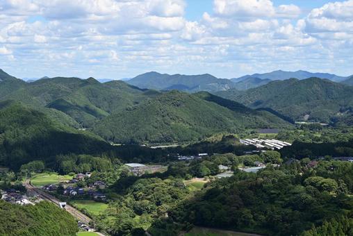 夜久野の景色 夜久野の景色の写真