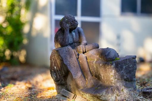磯良神社⑻ 神社,磯良神社,おかっぱ様の写真素材