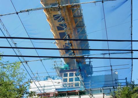 【工事写真】道路建設現場 【工事写真】道路建設現場 道路,橋梁,架設の写真素材