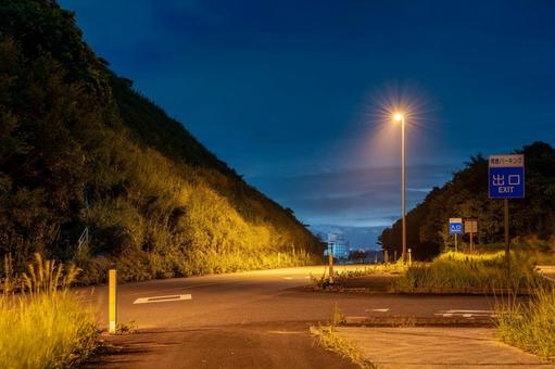 深夜の青島パーキング 深夜の青島パーキングの写真