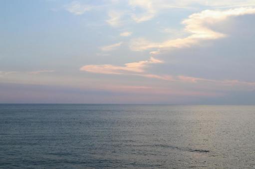 淡路島から見た空と海 淡路島から見た空と海 空,海,淡路島の写真素材