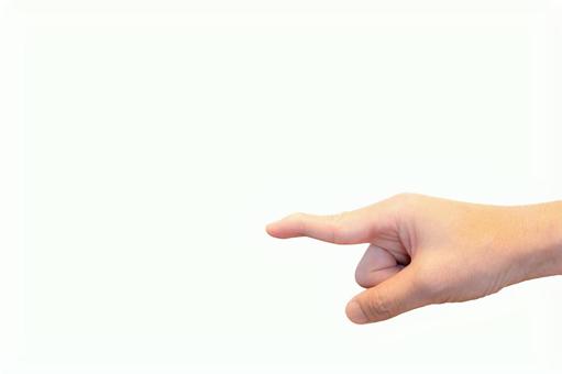 人差し指を前に突き出した右手 人差し指を前に突き出した右手 人差し指,指す,指の写真素材