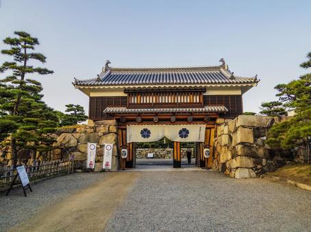 【香川県】高松市・玉藻公園 玉藻公園,高松城跡,高松市の写真素材