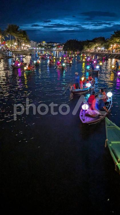 ベトナムホイアンのランタン ベトナム,vietnam,ホイアンの写真素材