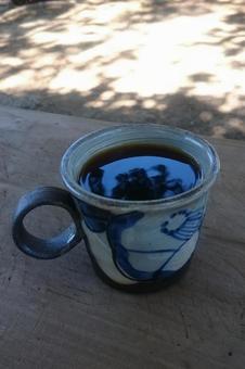 外で飲むコーヒー① 外で飲むコーヒー①の写真