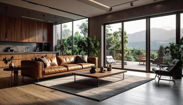 おしゃれなマイホームの写真