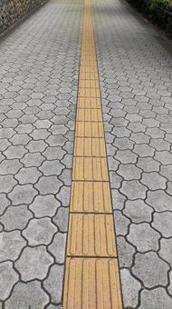 大阪市内の歩道 大阪市内の歩道の写真