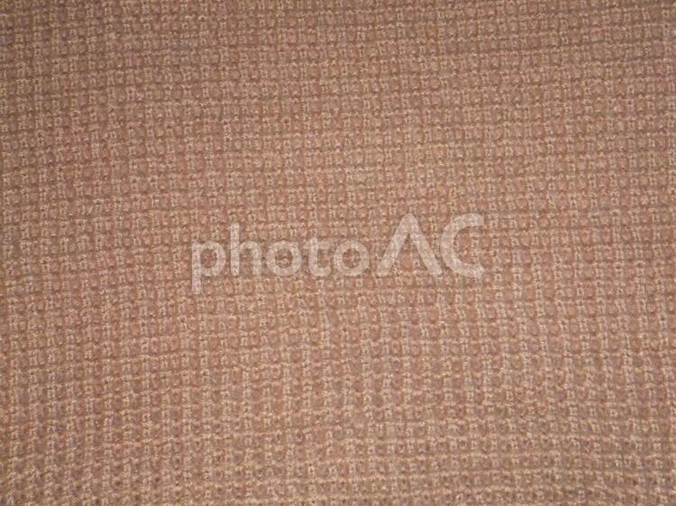 セーター　網目　ズーム　オレンジ 毛糸,セーター,網目の写真素材