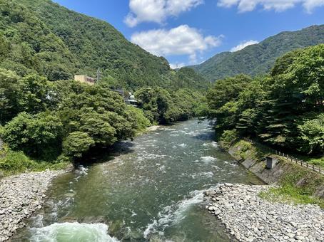 谷川橋からの眺め 谷川橋からの眺めの写真