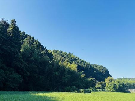 空と山 空と山の写真