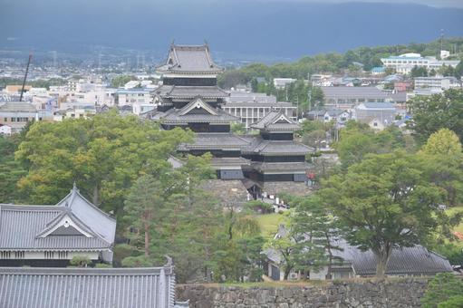 長野県　松本城 長野県,松本市,松本城の写真素材