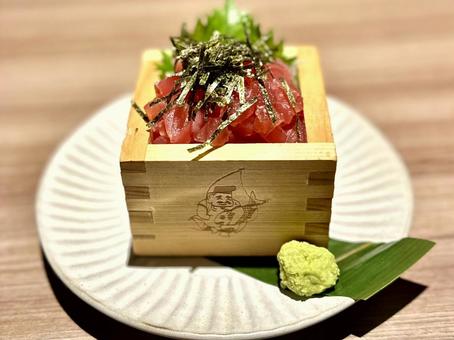 マグロ升盛り マグロ升盛り,鮪,マグロの写真素材