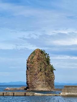 青森市浅虫裸島 青森県,青森市,浅虫の写真素材