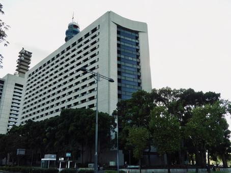 夕方の東京桜田門・警視庁本部庁舎 警視庁,警察,刑事の写真素材