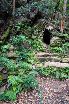 Photo, heavenly iwato, erihara water hole, osawa water hole, 