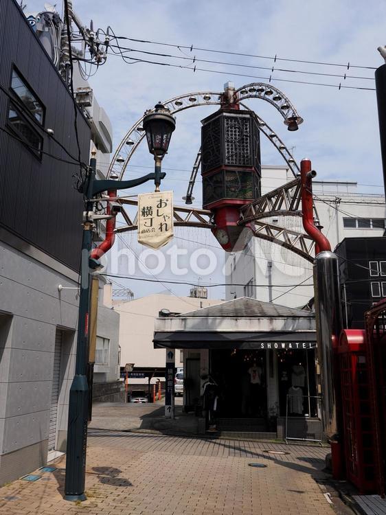 おしゃれ横町（小田原市） 小田原,おしゃれ横町,モニュメントの写真素材