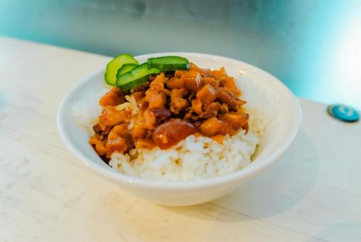 【台湾】魯肉飯 台湾グルメ 【台湾】魯肉飯 台湾グルメ 魯肉飯,台湾,グルメの写真素材