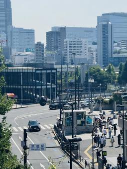JR原宿駅周辺の風景 JR原宿駅周辺の風景の写真