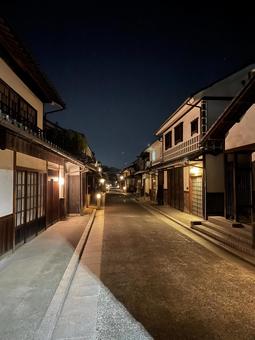 白壁の町 白壁の町 倉敷,美観地区,白壁の写真素材