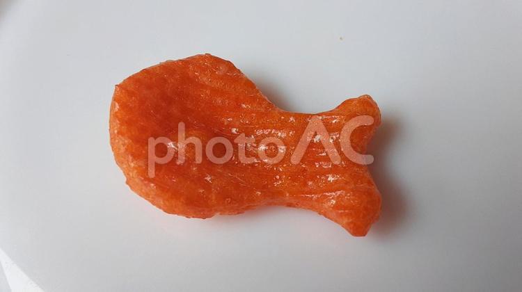 魚型あられ・1 あられ,お菓子,食べ物の写真素材