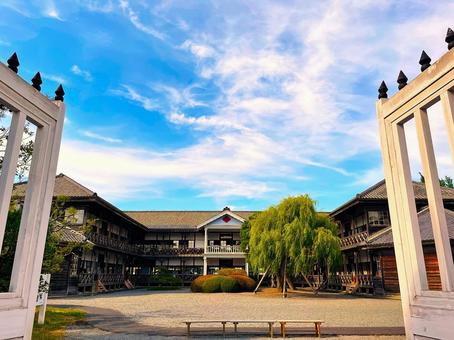 教育資料館 教育資料館 旧登米高等尋常小学校,歴史,重要文化財の写真素材