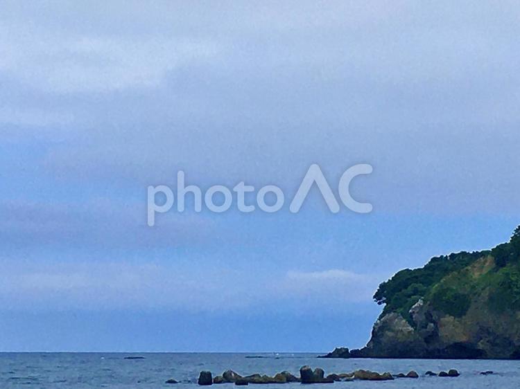 小樽市蘭島海水浴場 北海道,小樽市,海の写真素材