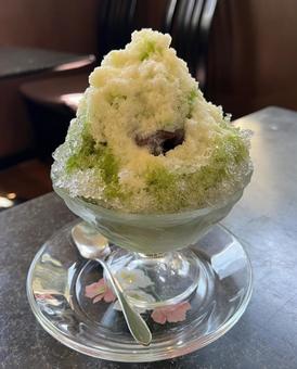 かき氷 かき氷 かき氷,冷たい,食べ物の写真素材