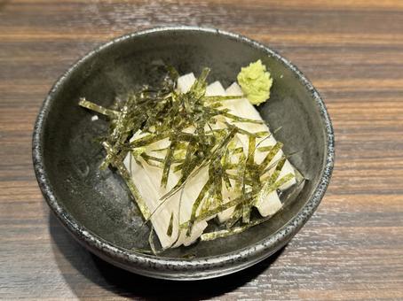 長芋 千切り つまみ 長芋 千切り つまみの写真