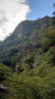 岡山県-豪渓 豪渓,渓谷,国指定名勝の写真素材