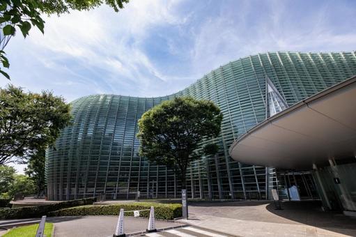 Photo, national museum of new art, port area, roppongi, 
