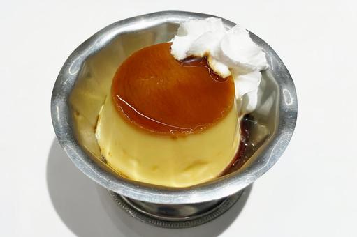 プリン プリン,卵,洋菓子の写真素材